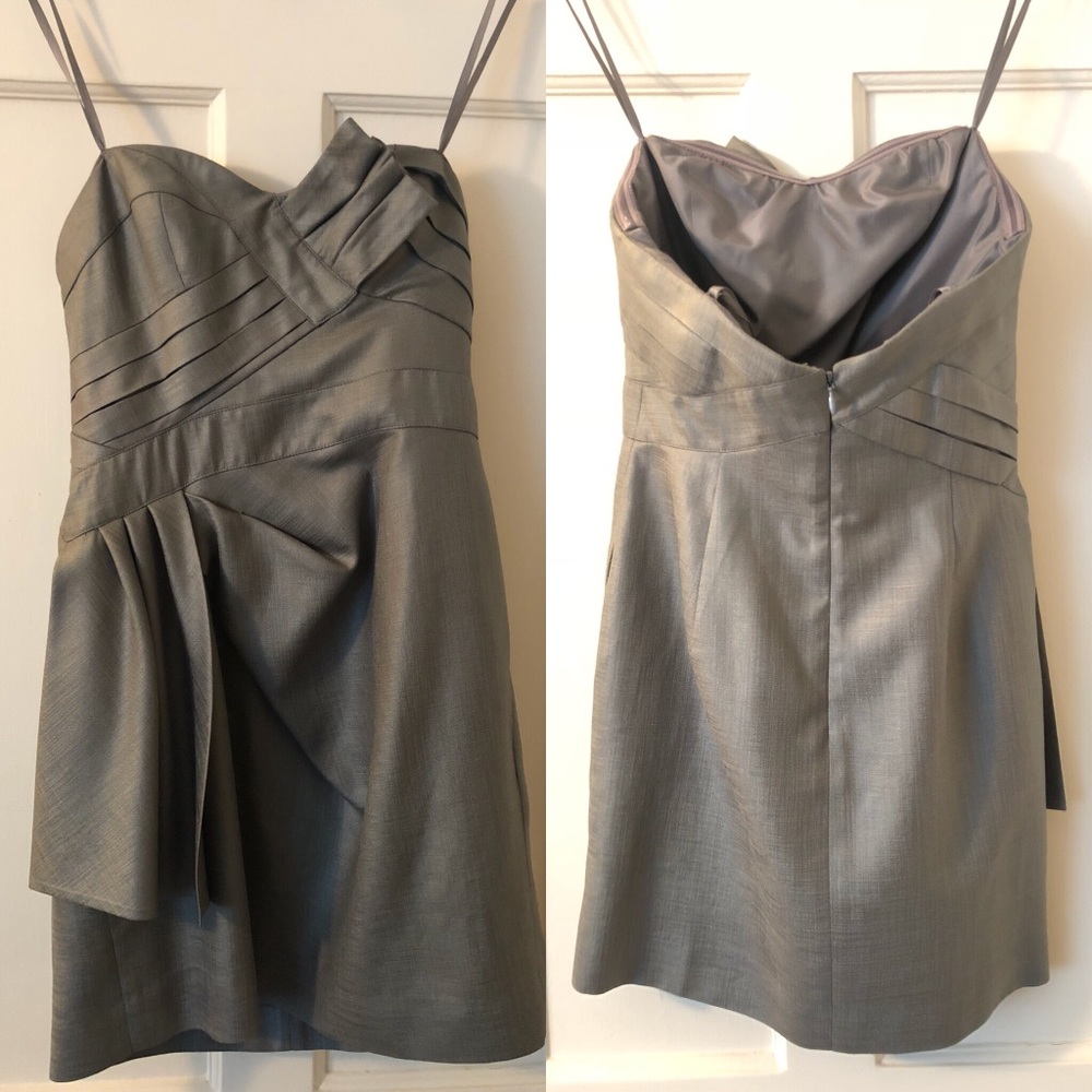 BCBG MAX AZRIA STRAPLESS DRESS